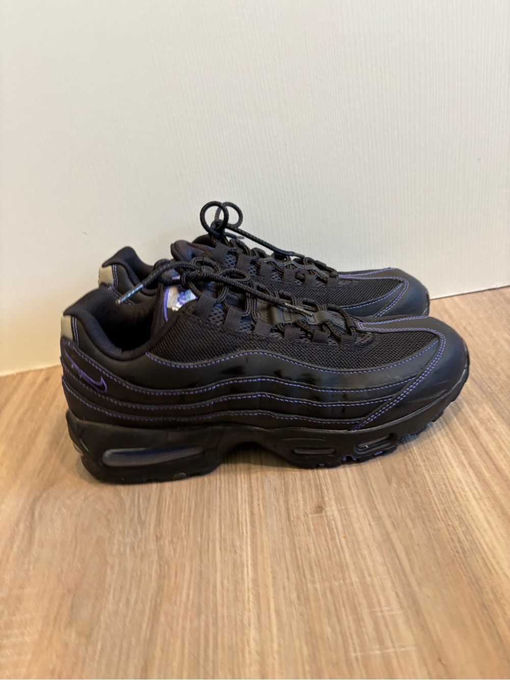 Nike Air Max 95 OG Big Bubble Black Persian Violet Trainers Size 10.5